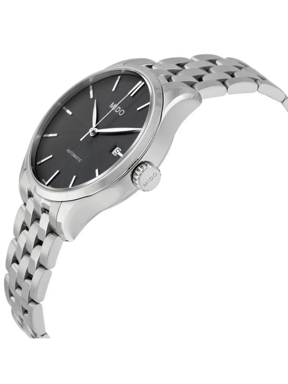 NWT Mido Belluna II Automatic Black Dial Men's Watch